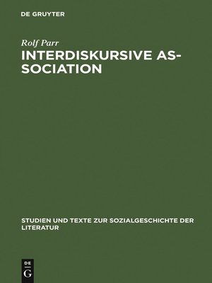 cover image of Interdiskursive As-Sociation